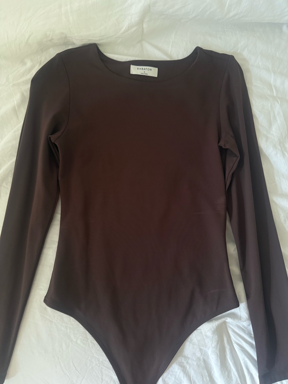 BABATON Brown Bodysuit